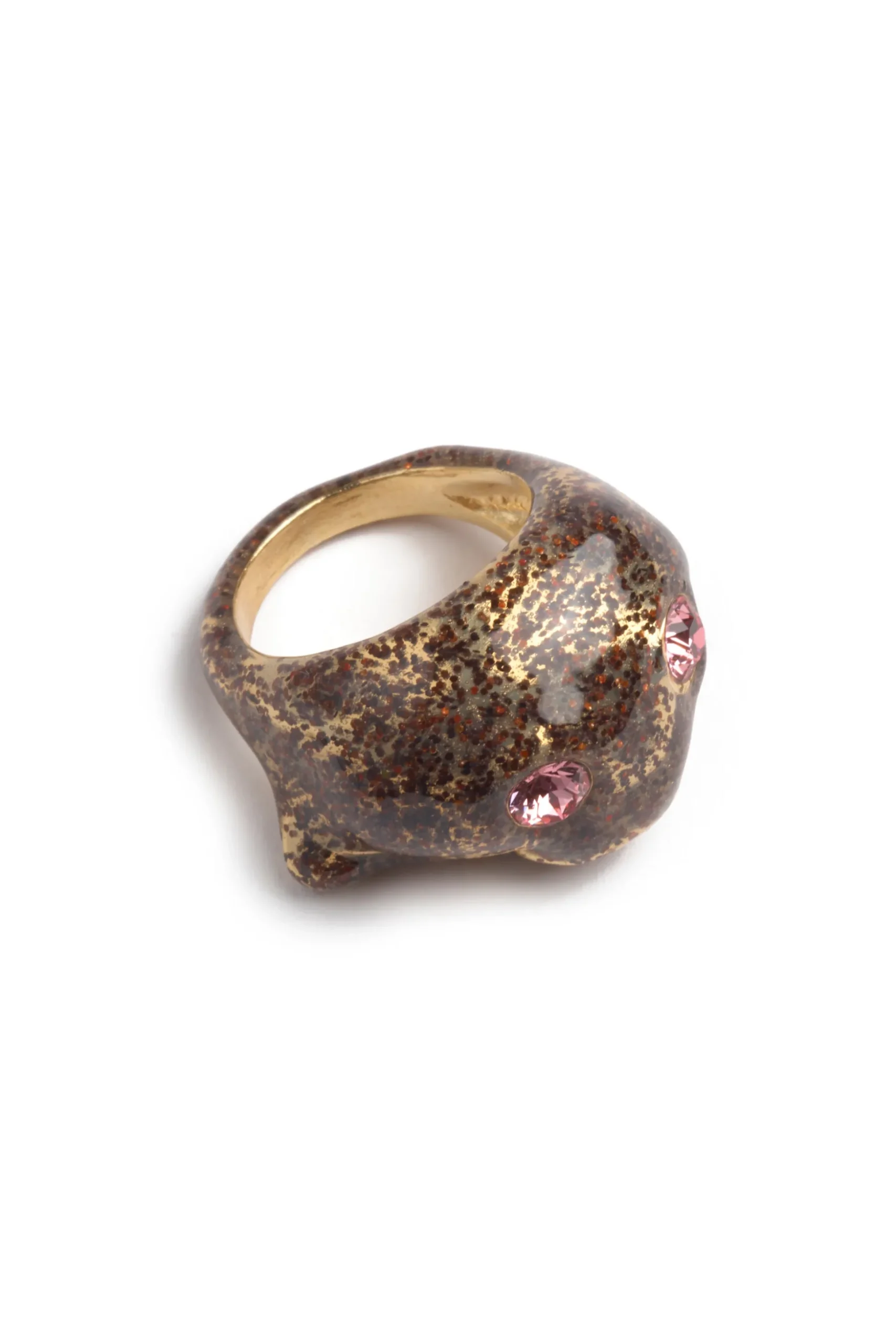 antique_gold_dolphin_baby_ring_2.webp Rings | Collina Strada ANTIQUE GOLD DOLPHIN BABY RING