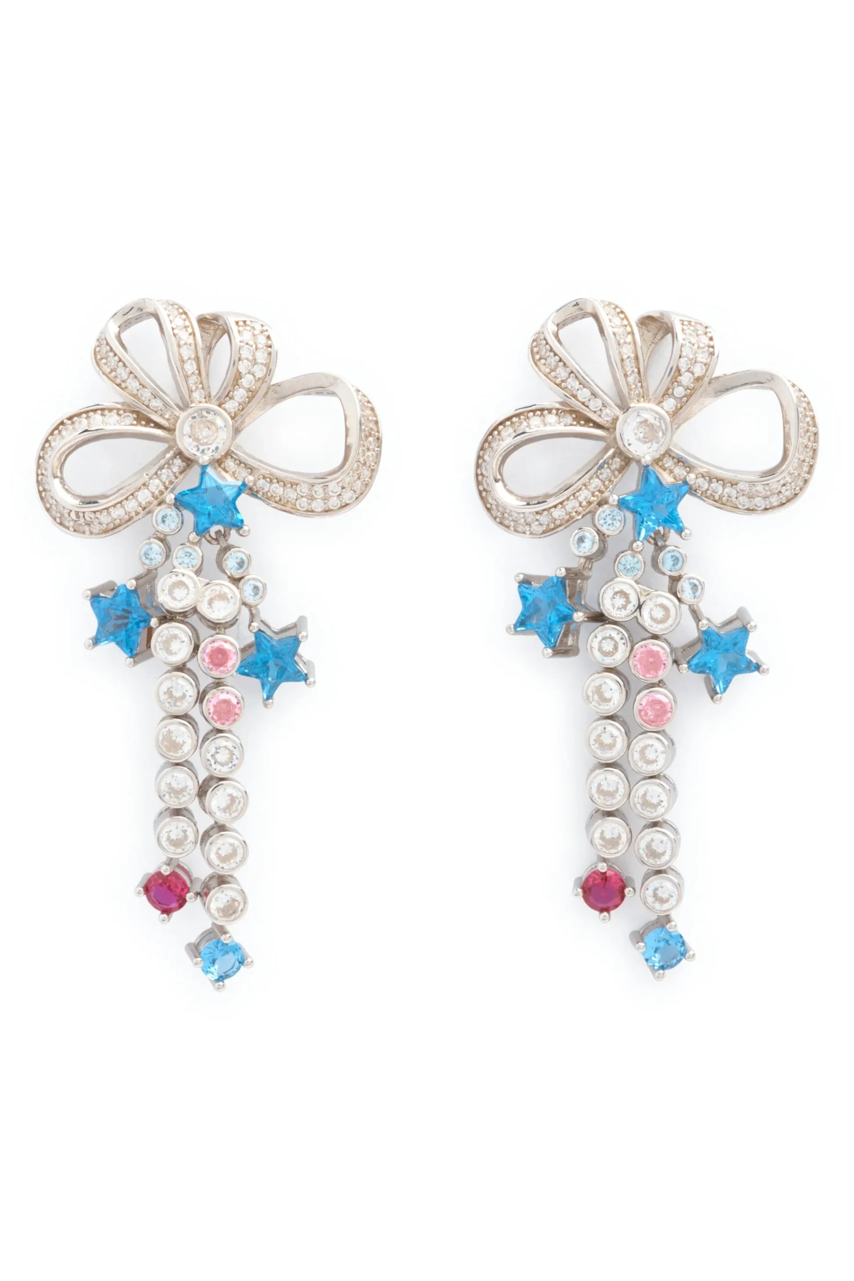 aquamarine_bow_jangle_earrings_0.webp Earrings | Collina Strada AQUAMARINE BOW JANGLE EARRINGS
