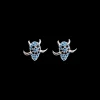 Earrings | Collina Strada AQUAMARINE SPIKE MONSTER STUDS