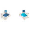 Earrings | Collina Strada AQUAMARINE STELLA STUDS
