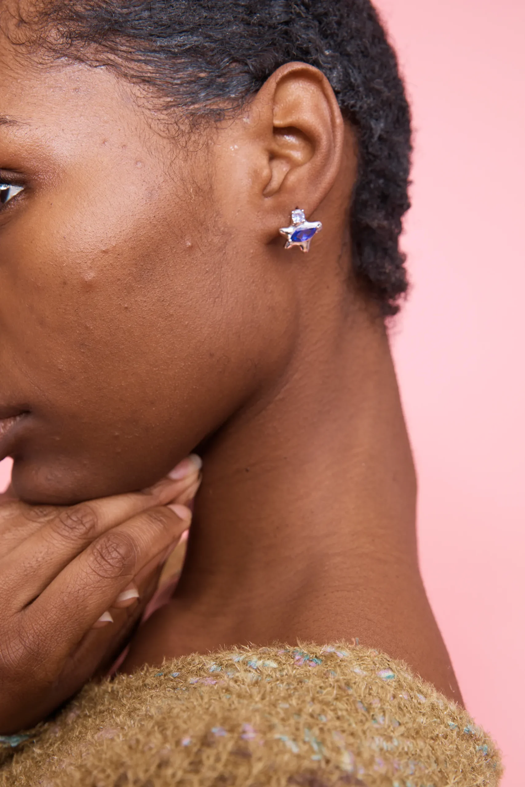 aquamarine_stella_studs_1.webp Earrings | Collina Strada AQUAMARINE STELLA STUDS