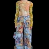 Pants | Collina Strada BARBED FLORAL GARDEN CARGO PANT