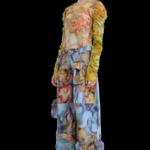 Pants | Collina Strada BARBED FLORAL GARDEN CARGO PANT