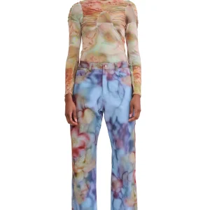 Pants | Collina Strada BARBED FLORAL MIKAELA JEAN