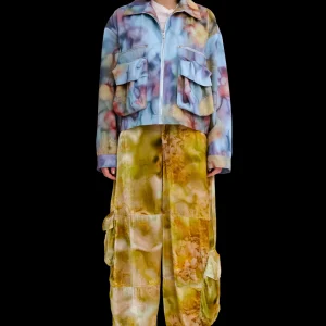 Outerwear | Collina Strada BARBED FLORAL NASH JACKET