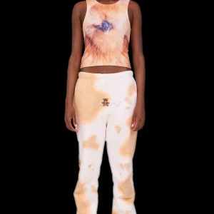 Pants | Sweaters & Sweats | Collina Strada BEIGE COW RHINESTONE SWEATPANT
