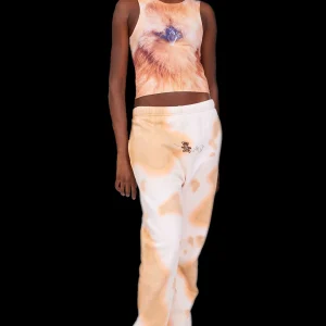 Pants | Sweaters & Sweats | Collina Strada BEIGE COW RHINESTONE SWEATPANT