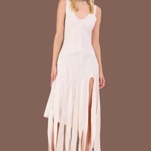 Dresses | Collina Strada BEIGE DRIZZLE DRESS