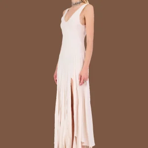 Dresses | Collina Strada BEIGE DRIZZLE DRESS