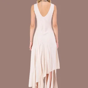 Dresses | Collina Strada BEIGE DRIZZLE DRESS