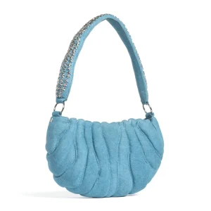 Bags | Collina Strada BLUE DENIM CATERPILLAR BAG