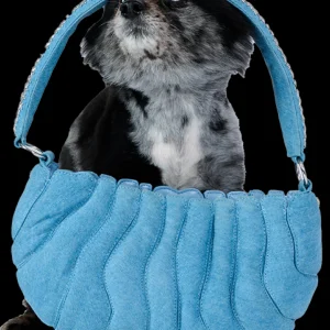 Bags | Collina Strada BLUE DENIM CATERPILLAR BAG