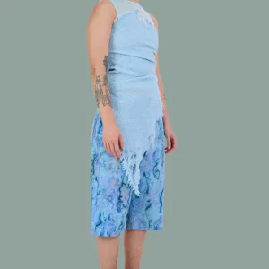 Pants | Collina Strada BLUE THORN MIKAELA JORTS