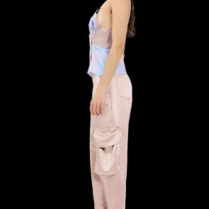 Pants | Collina Strada BLUSH KELLY CARGO PANT