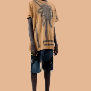 Tops | Collina Strada BREAD BROWN PAINTED TEE