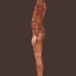 Pants | Collina Strada BROWN FUR PURR LEGGING