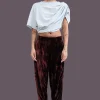 Pants | Collina Strada BROWN VELVET DANTE TROUSER
