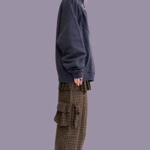 Sweaters & Sweats | Collina Strada CHARCOAL HEART HOODIE