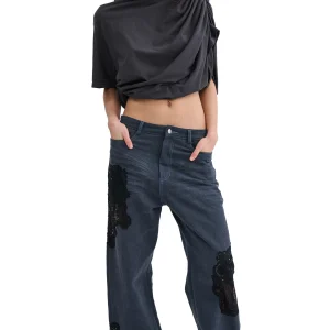 Pants | Collina Strada CHARCOAL MIKAELA JEAN