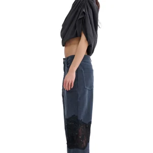 Pants | Collina Strada CHARCOAL MIKAELA JEAN