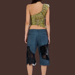 Pants | Collina Strada CHARCOAL MIKAELA JORTS
