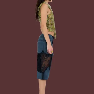 Pants | Collina Strada CHARCOAL MIKAELA JORTS