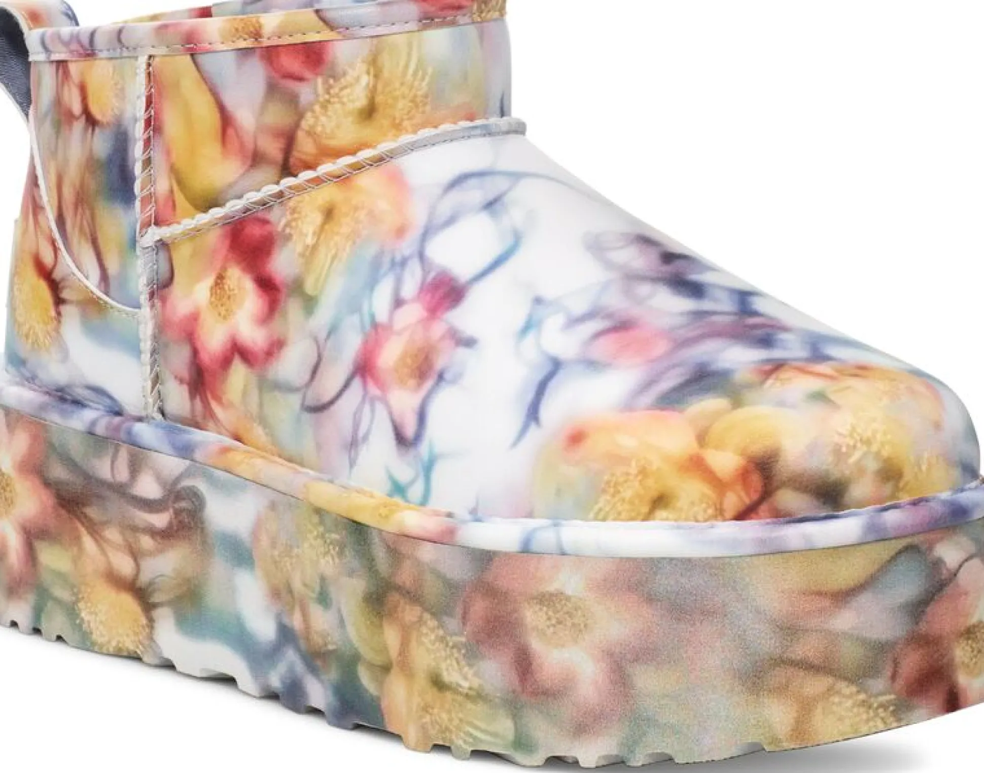 Shoes | Collina Strada X UGG ULTRA MINI PLATFORM LIGHT BLUE FLORAL