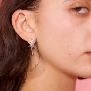 Earrings | Collina Strada CRYSTAL CLEAR STAR TRAIL EARRINGS