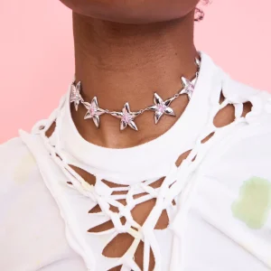 Necklaces | Collina Strada CRYSTAL CLEAR SUPER STARLINK NECKLACE