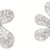 Earrings | Collina Strada CRYSTAL PAVE SQUASHED BLOSSOM EARRING