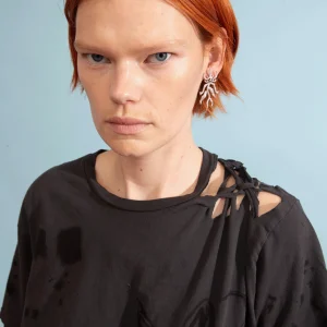 Earrings | Collina Strada CRYSTAL SPIKE MONSTER MIX EARRING