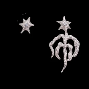Earrings | Collina Strada CRYSTAL STARBURST MIX EARRING