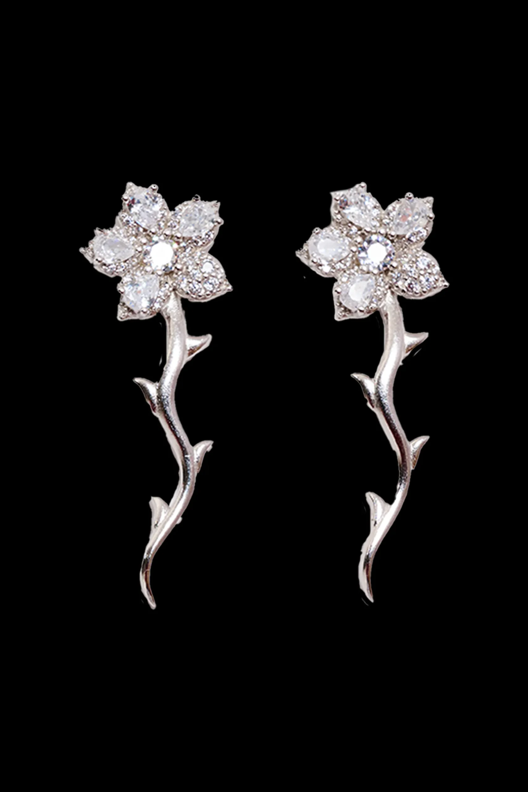 crystal_vine_earring_3.webp Earrings | Collina Strada CRYSTAL VINE EARRING
