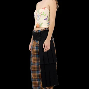 Tops | Collina Strada DOODLE MIX PATCHWORK CORSET