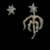 Earrings | Collina Strada EMERALD STARBURST MIX EARRING