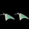Earrings | Collina Strada EMERALD SUPER THORN EARRING
