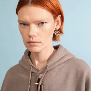 Earrings | Collina Strada EMERALD STARBURST EARRING