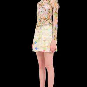 Tops | Collina Strada FLOWER PUZZLE ARC L/S TOP