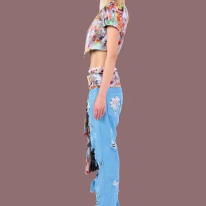 Tops | Collina Strada GARDEN BLUR AVA CORSET