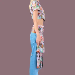 Tops | Collina Strada GARDEN BLUR AVA CORSET