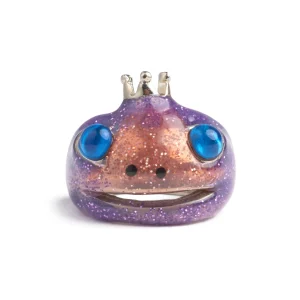 Rings | Collina Strada GLITTER PINK LILAC FROG PRINCE RING
