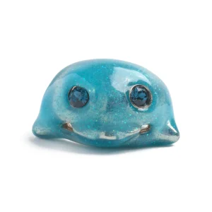 Rings | Collina Strada GLITTER SKY DOLPHIN BABY RING