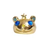 Rings | Collina Strada GOLD BLUE PRINCESS BEAR RING