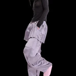 Skirts | Pants | Collina Strada GREY CLOVER SKIRT CARGO PANT