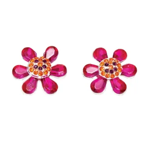 Earrings | Collina Strada HAPPY FLOWER EARRINGS PINK