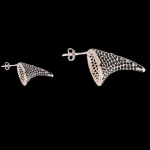 Earrings | Collina Strada JET MIXED THORN EARRING