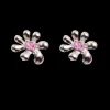 Earrings | Collina Strada LIGHT ROSE SQUASHED BLOSSOM EARRING