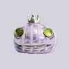 Rings | Collina Strada LILAC STRIPE FROG RING
