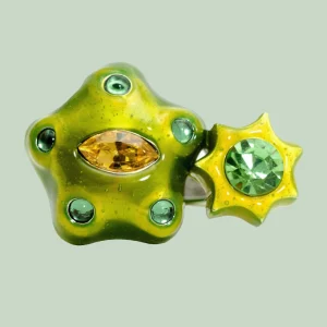 Rings | Collina Strada LIME MULTI STARLET RING