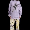 Sweaters & Sweats | Collina Strada MAUVE ARC HOODIE